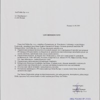 Wspólpraca z klientami – Referencje Aral